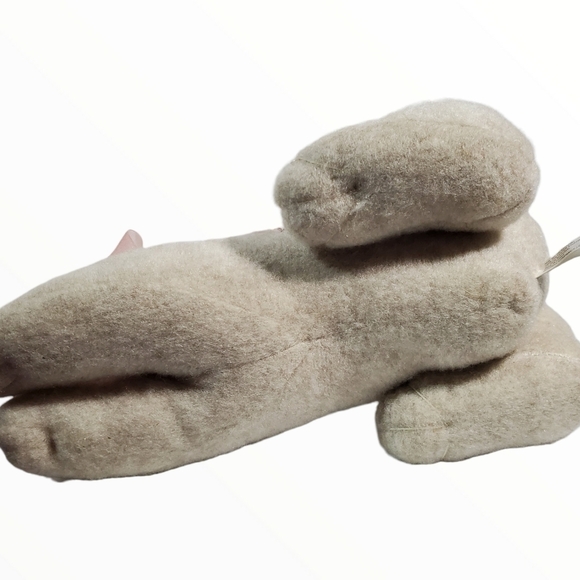 Mitchell Company TJ Collection Bunny rabbit laying down floral embroidery - Picture 3 of 13